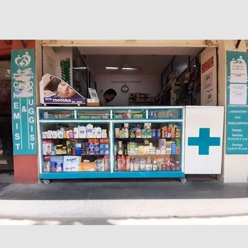 Medical Shop Display Counter2